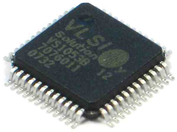 VS1053B-L (Tray), AAC/MP3/WMA/MIDI/Ogg Audio Player and Ogg Recording Device.