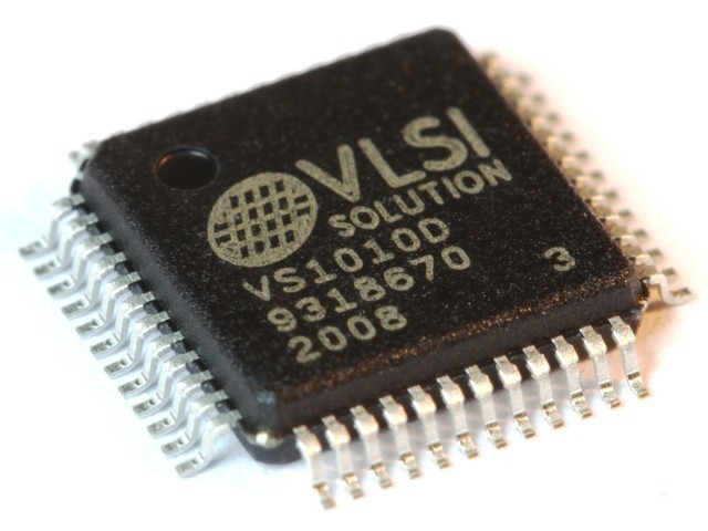 VS1010D-L, MP3 Audio System-on-a-Chip.